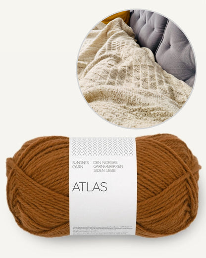 Rabea von gute-garne Jahresdecke mit Atlas von Sandnes Garn 19