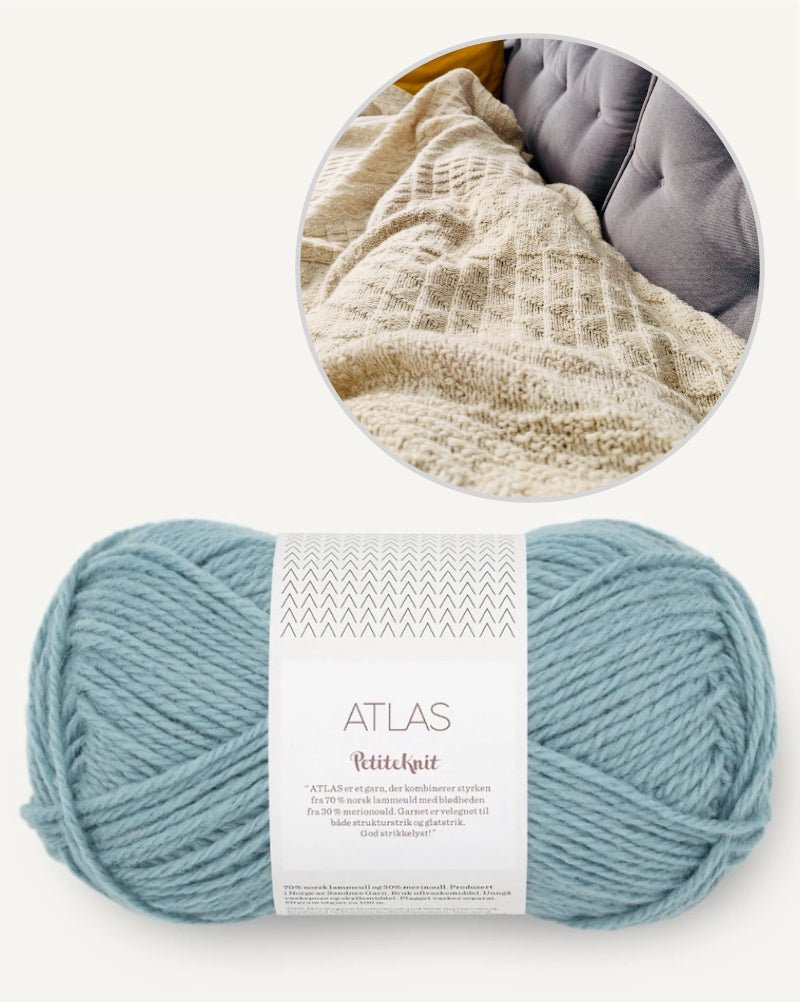 Rabea von gute-garne Jahresdecke mit Atlas von Sandnes Garn 24