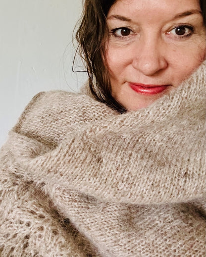 Kuscheltuch von Rabea von gute-garne mit Plötulopi und Tynn Silk Mohair von Sandnes Garn 4
