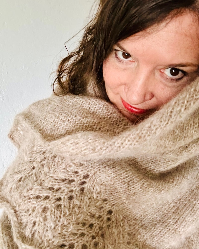 Kuscheltuch von Rabea von gute-garne mit Plötulopi und Tynn Silk Mohair von Sandnes Garn 9