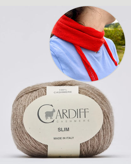 Morgennebel Tørklæde | minimalistisk og fint lavet af Slim fra Cardiff Cashmere