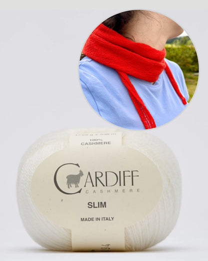 Morgennebel Tørklæde | minimalistisk og fint lavet af Slim fra Cardiff Cashmere