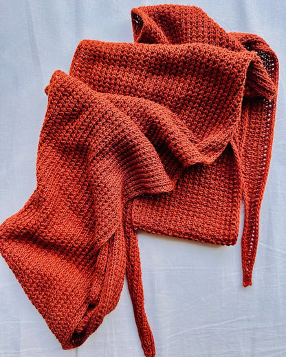 Pearl Summer Scarf | zartes Sommertuch aus Arctic Pearl von Pascuali