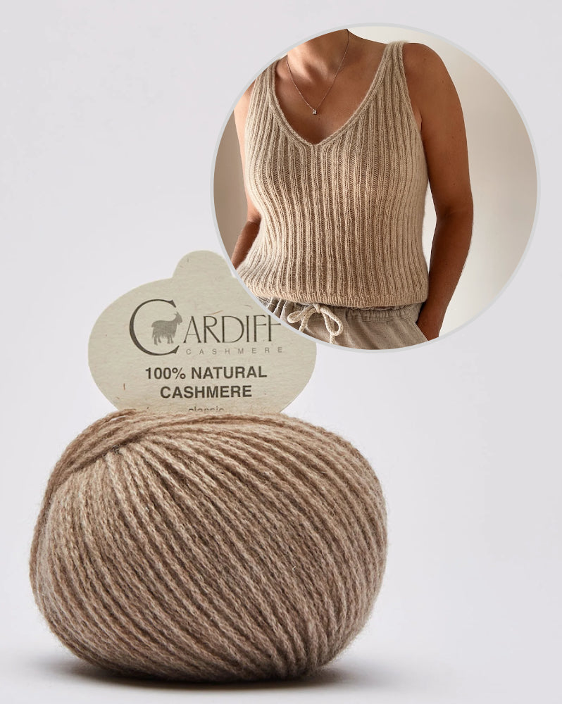 Caidree Remi Camisole mit Cashmere Classic von Cardiff 8