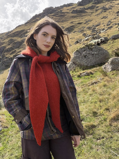 Briar Hood | romantischer Kapuzenschal aus Le Lambswool und Le Petit Silk & Mohair von Biches & Bûches