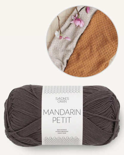 Couverture bébé Rillchen - avec tutoriel gratuit | légère et confortable en Mandarin Petit de Sandnes Garn
