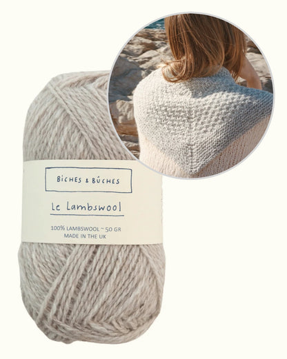 River šalle | brīnišķīgs mazs lakats no Biches & Bûches Le Lambswool dzijas