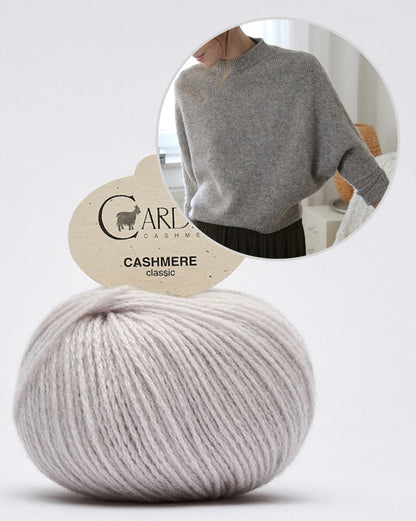 Robin Sweater | edler Kaschmir Pullover aus Classic Cashmere von Cardiff