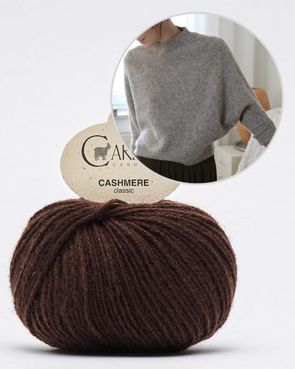 Robin Sweater | edler Kaschmir Pullover aus Classic Cashmere von Cardiff