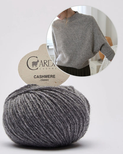 Robin Sweater | edler Kaschmir Pullover aus Classic Cashmere von Cardiff