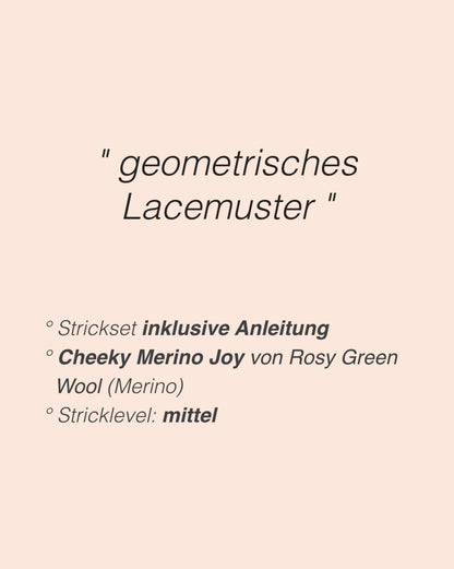 Tuch Miran | unbefangen leicht aus Cheeky Merino Joy von Rosy Green Wool