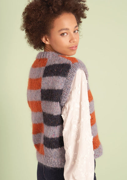 Rowan, Winter Haze, Modelle mit Tweed Haze, Modell 1