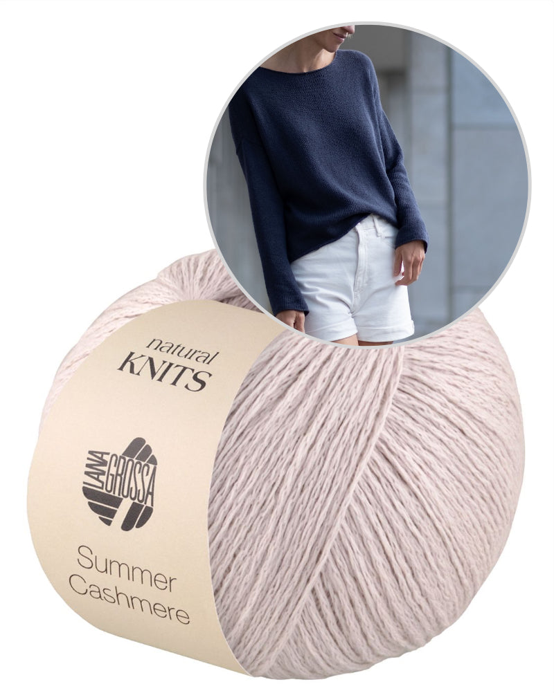Sabai Sweater von Paula-m mit Summer Cashmere von Lana Grossa 17