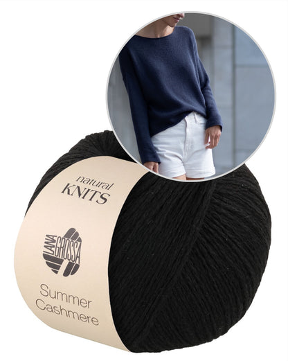 Sabai Sweater von Paula-m mit Summer Cashmere von Lana Grossa 16