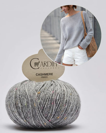 Sabai Sweater - Cashmere | extremely soft and super light made from Classic Cashmere by Cardiff