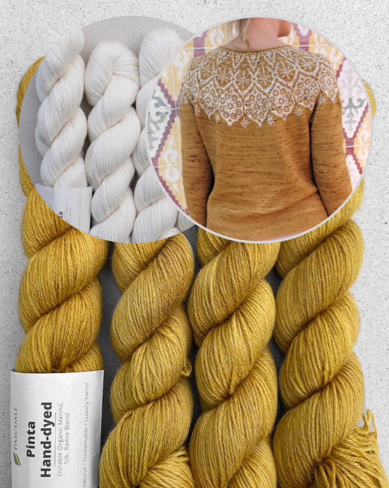 Sagittarii Sweater | romantically fine pattern from Pinta by Pascuali