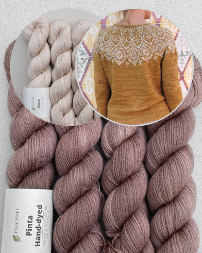 Sagittarii Sweater | romantically fine pattern from Pinta by Pascuali