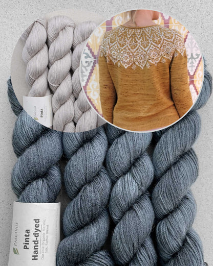 Sagittarii Sweater | romantically fine pattern from Pinta by Pascuali