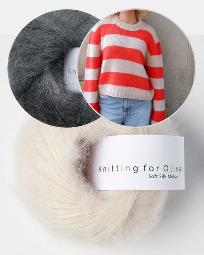 Knitting for Olive Sally Sweater Summer mit Soft Silk Mohair von Knitting for Olive 16