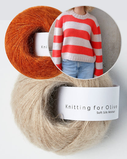 Knitting for Olive Sally Sweater Summer mit Soft Silk Mohair von Knitting for Olive 13