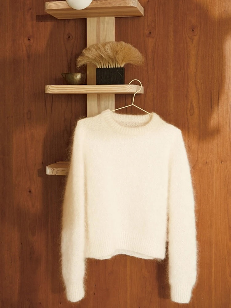 Spencer Sweater Ballerina Edition Sandnes Kollektion 2409 mit Ballerina Chunky Mohair 3