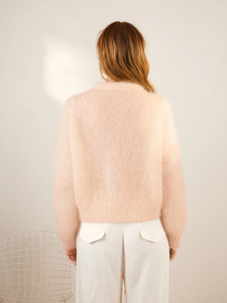 Spencer Sweater Ballerina Edition Sandnes Kollektion 2409 mit Ballerina Chunky Mohair 6