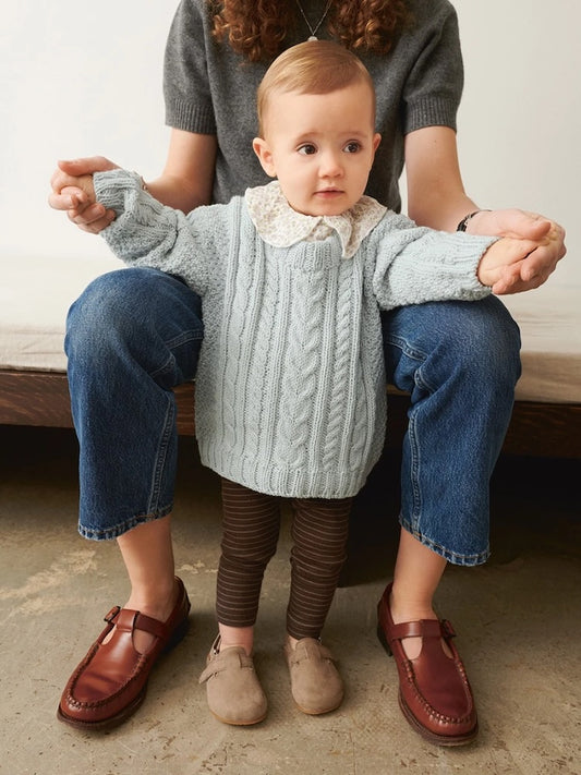 Sandnes Kollektion 2505 Sommerbaby Caspian Sweater Baby mit Duo von Sandnes Garn 1