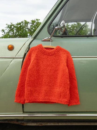 Tiro Sweater Brushed Alpaca Sandnes 2506 | beautiful raglan sweater