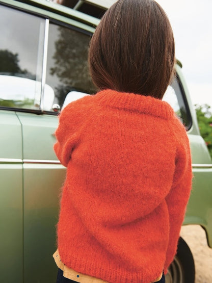 Tiro Sweater Brushed Alpaca Sandnes 2506 | beautiful raglan sweater