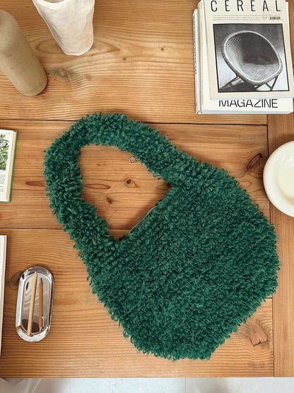Boho Bag | Crocheted from brushed Alpakka by Sandnes Garn 2507 - DIY