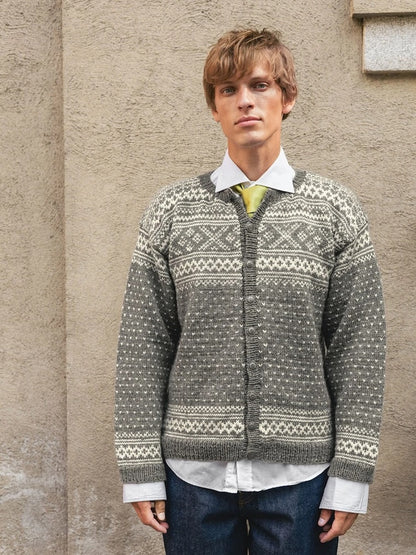 Setesdal Men's Jacket | Iconic pattern from Peer Gynt by Sandnes Garn