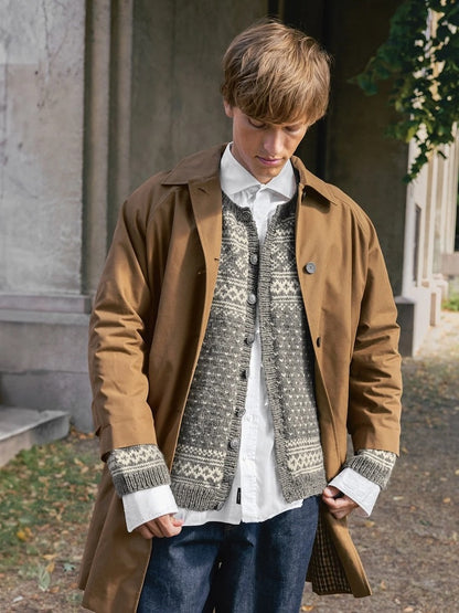 Setesdal Men's Jacket | Iconic pattern from Peer Gynt by Sandnes Garn
