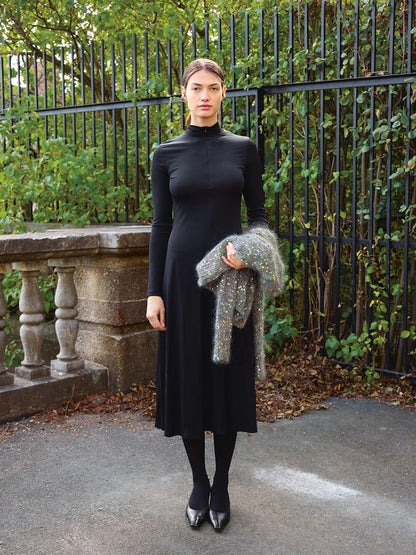 Rookie Sweater | for festive sparkling moments from Sequin and Ballerina Chunky Mohair by Sandnes Garn