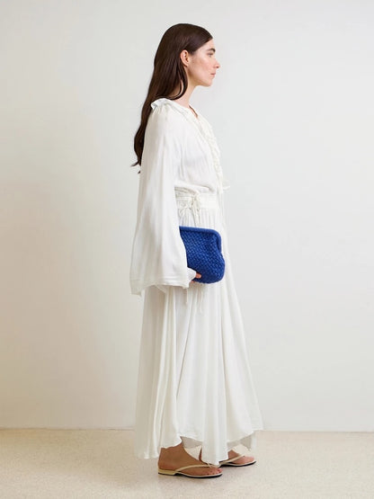 Basket Clutch | crocheted pattern from Double Sunday and Tynn Silk Mohair by Sandnes Garn