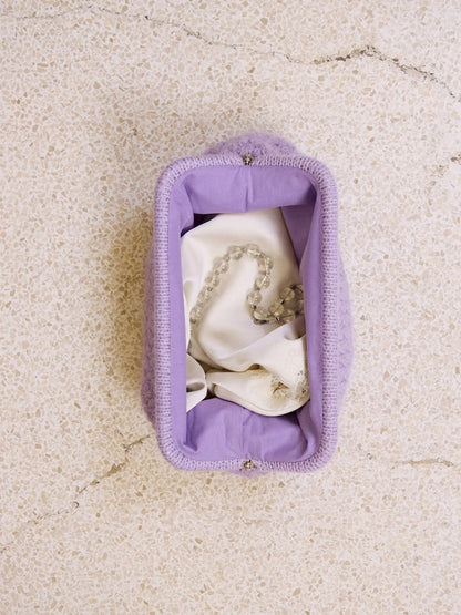 Basket Clutch | crocheted pattern from Double Sunday and Tynn Silk Mohair by Sandnes Garn