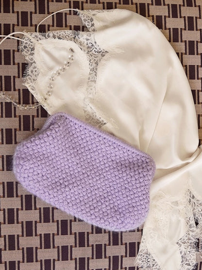 Basket Clutch | crocheted pattern from Double Sunday and Tynn Silk Mohair by Sandnes Garn