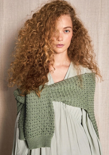 Pull June | léger pull d'été en Mandarin Petit de Sandnes Garn