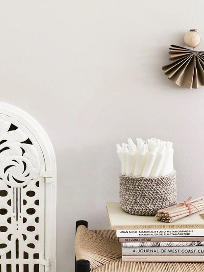 Small Basket | super easy made of Fritidsgarn and Mini Alpakka by Sandnes Garn