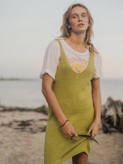 Willow Kjole | perfektes Sommerkleid aus Line von Sandnes Garn