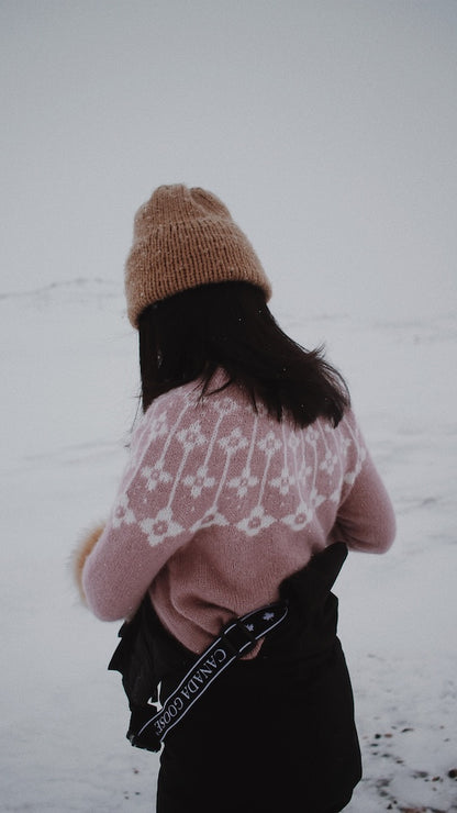 Pull Florealis | fines paillettes de Prime de Cardiff Cashmere