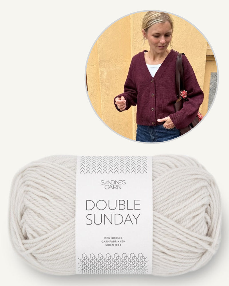 PetiteKnit Scarlet Cardigan mit Double Sunday / by PetiteKnit von Sandnes Garn 9