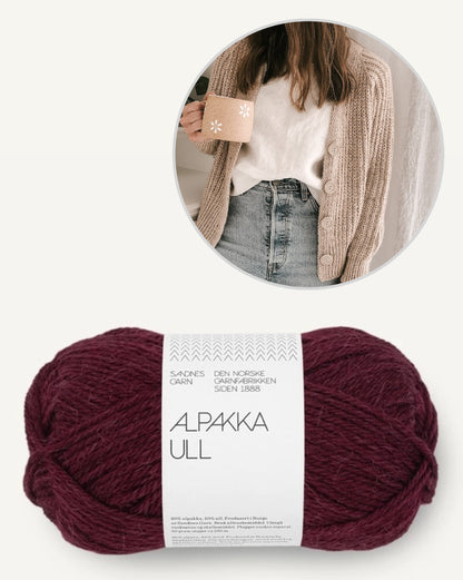 Seasons Cardigan | un classique indémodable en Alpakka Ull de Sandnes Garn
