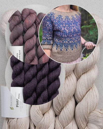 Pull Jardin Secret | pull pinta enchanté par Pascuali 