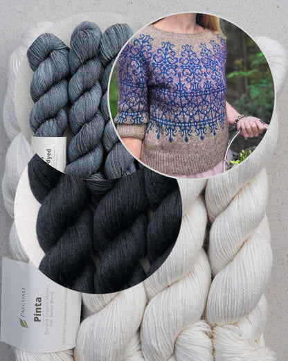 Pull Jardin Secret | pull pinta enchanté par Pascuali 