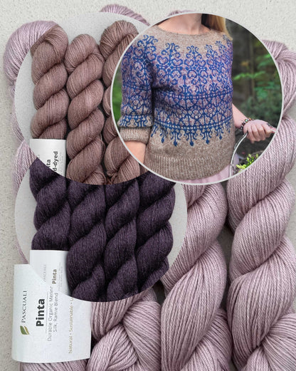Pull Jardin Secret | pull pinta enchanté par Pascuali 