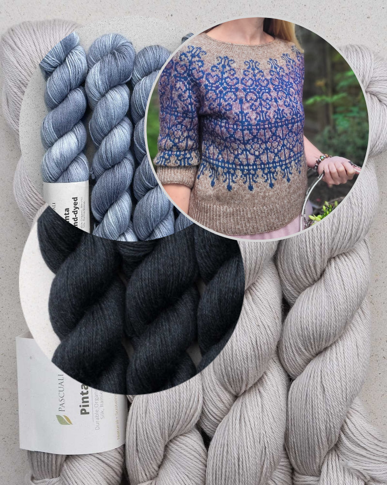 Pull Jardin Secret | pull pinta enchanté par Pascuali 