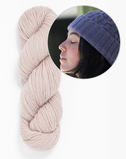 Sellwood Hat | pehme palmikmuster Woolfolki Tyndi lõngast