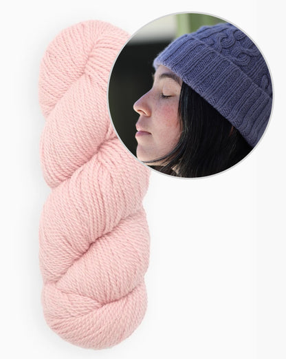 Sellwood Hat | pehme palmikmuster Woolfolki Tyndi lõngast
