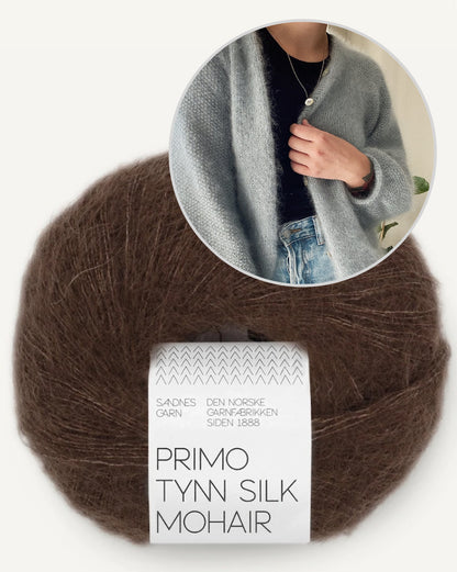 Shine Cardigan - Primo | delicate jacket made from Primo by Sandnes Garn