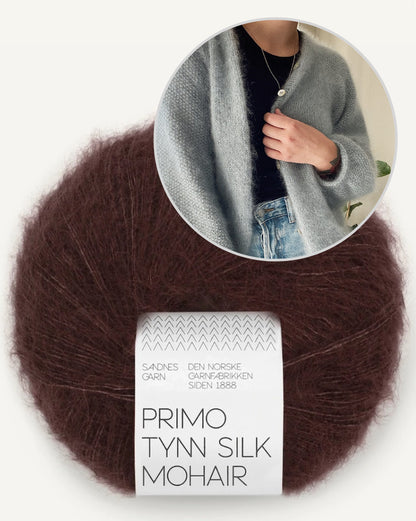 Shine Cardigan - Primo | delicate jacket made from Primo by Sandnes Garn
